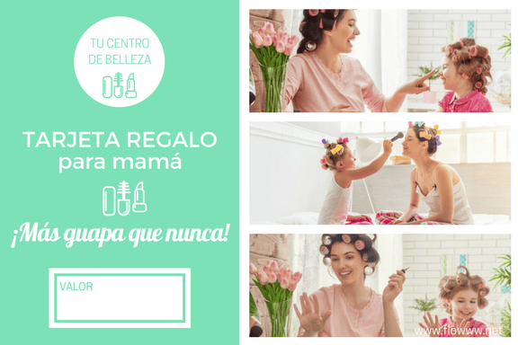 tarjeta regalo belleza