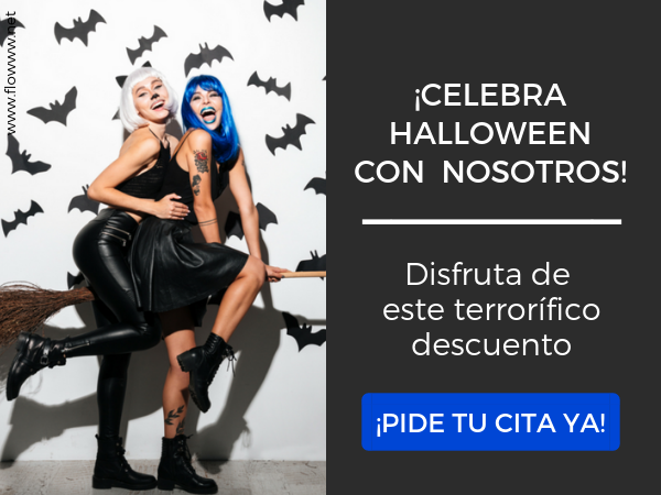 descuento + cita halloween