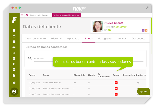 software de gestión para clínicas de estética y belleza - gestión para clínicas - flowww
