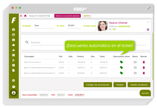 software de gestión para clínicas de estética y belleza - gestión para clínicas - facturación integrada