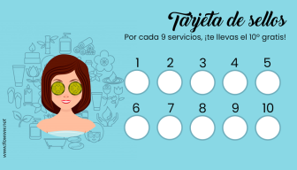 Tarjetas punch de sellos_pack de marketing FLOWww_estetica y belleza