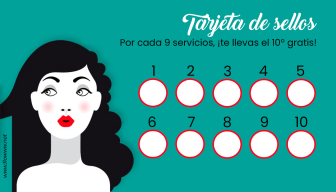 Tarjetas punch de sellos_pack de marketing FLOWww_peluqueria