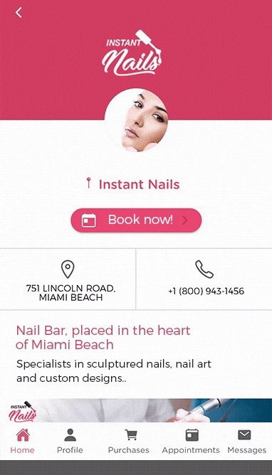 Online appointment  + Immediate payment